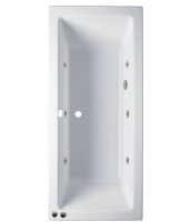 Ванна Riho Lugo VELVET 190x90 с гидромассажем