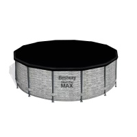 Bestway 5619D BW Каркасный бассейн Steel Pro MAX 427х122см, 15232л, фил.-насос 3028л/ч, лестница, тент Bestway 5619D BW Каркасный бассейн Steel Pro MAX 427х122см, 15232л, фил.-насос 3028л/ч, лестница, тент
