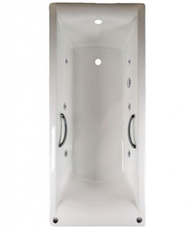 Ванна Castalia Prime 180x80 (с ручками) с гидромассажем